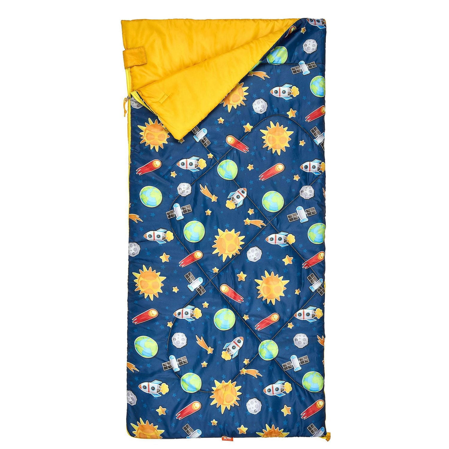 Ozark Trail Kid's Sleeping Bag, 56" (L) x 26" (W), No Temp Rating, Polyester Fabric Outer, Boys