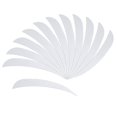 thumbnail image 1 of 1 Dozen 3" /4" /5" s Fletches Fletchings Many Colours White, 1 of 10