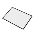 thumbnail image 1 of Projection Screen, Foldable Portable 60 to 100 Inch Projector Curtain, Pocket Anti Crease Projector Screen with Hanging Holes for Home Party, 1 of 7