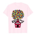 thumbnail image 4 of Hauts d'Été pour Filles en Bas Âge T-Shirts Respirants avec Lettres Graphiques, Col Rond, Manches Courtes, T-Shirts Quotidiens de Printemps pour Enfants 10-11T, 4 of 4