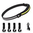 thumbnail image 1 of LED Headlamp Portable Rechargeable Waterproof COB Flood Headlight for Outdoor Night Running Cycling Fishing Camping, 1 of 8