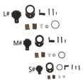 thumbnail image 2 of 1/4'' 3/8'\ 1/2'' 72 Teeth Ratchet Socket Wrench Repair Accessory Spare Part Kit, 2 of 5