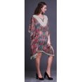 thumbnail image 3 of Phagun Femmes Courte Plage Caftan Beachwear Bikini Coverup Midi Robe-S-L, 3 of 6