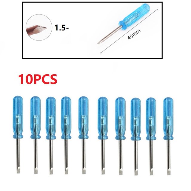 10 Pcs Mini Tournevis Croisés pour X-box Outil de Réparation d'Ordinateur Portable 1.5/2.0/3.0mm