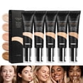 thumbnail image 3 of Full Coverage Concealer Foundation Liquid Face Brightens Skin Tone Lightweight Blendable Makeup All Skin Types 30ml, 3 of 3