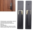 thumbnail image 3 of Poignée de Porte d'Entrée à Clé, Serrure de Poignée d'Entrée Haute Sécurité Noire pour Hôtel pour Chambre, 3 of 7