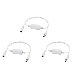 3X 24 Outil de réinitialisation du minuteur de redémarrage automatique des heures DC Routeur de modem en fibre de temps de puissance DC Gestionnaire de puissance White,3 x Ligne de redémarrage du routeur,Blanc