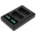 thumbnail image 4 of Octpeak Micro/typec Double Port Caméra Double Affichage Double Chargeur de Dock pour Batterie de Caméra Lpe6/e6n, Chargeur de Batterie de Caméra Double Affichage, Chargeur pour Batterie Lpe6, 4 of 8