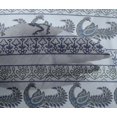 thumbnail image 4 of oneOone Viscose Chiffon Fabric Floral & Peacock Block Printed Fabric 1 Yard 42 Inch Wide, 4 of 4