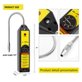 thumbnail image 2 of -6000-L Freon Leak Detector Halogen Leak Detector Refrigerant Gas HVAC R22 R410A R1234YF Detector with UV Light, 2 of 5