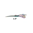 thumbnail image 1 of MPPMGT Professional Quality Dog Grooming Rainbow Series Curved Steel Shears Pick Size (6.5), 1 of 1