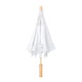 thumbnail image 2 of Handmade Lace Flower Embroidery Parasol Wedding Bride Photography Umbrella, 2 of 7