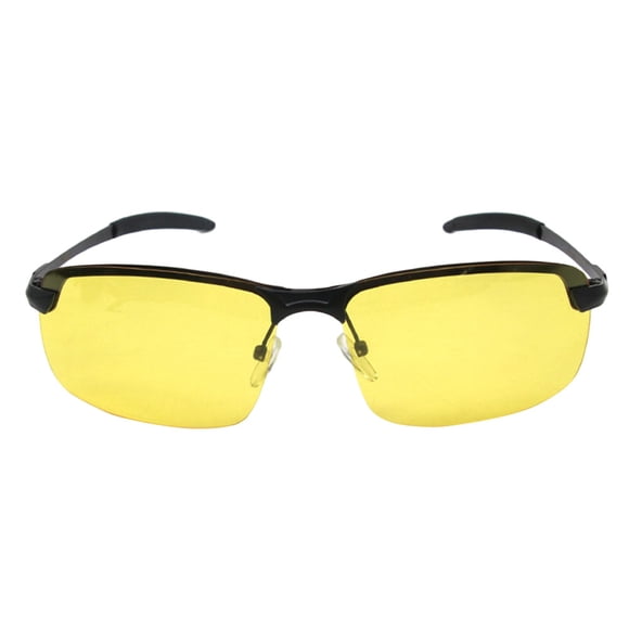 Night Driving Glasses Polarized Sunglasses Night Glasses for Men Women (Yellow)