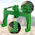 thumbnail image 2 of 3 Point Quick Hitch Adapter, Heavy Duty Q235 Steel Tractor Hitch with 2" Receiver, 3000 lbs Capacity, 2 of 6