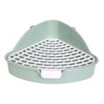thumbnail image 4 of Pet Toilet Potty Trainer Hamster Bunny Small Animal Ferret Rabbit Litter Green, 4 of 8