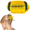 thumbnail image 1 of Geometric Rugby Hair Clips Rugby Hair Clips Shape Hair Jaw Clips American Football Hair Clips Non Slip Sports Hair Barrettes Strong Hold Hair Styling Accessories For Wom, Polyester Hair Clip, 1 of 8