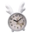 thumbnail image 2 of Nordic Style Cute Rabbit Deer Shaped Alarm Clock Cute Alarm Clock for Bedroom Blue Deer, 2 of 9
