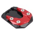 thumbnail image 1 of Motorcycle Kickstand Extension Plate, Aluminum Alloy Motorcycle Kickstand Extender Foot Side Stand Extension Foot Pad Support Plate for XMAX 125 250 300, 1 of 7