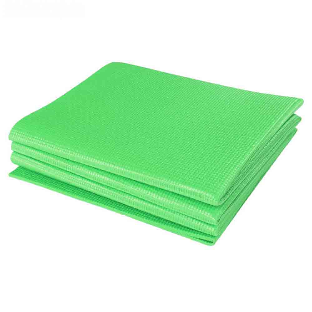 Foldable thick workout mat and yoga mat