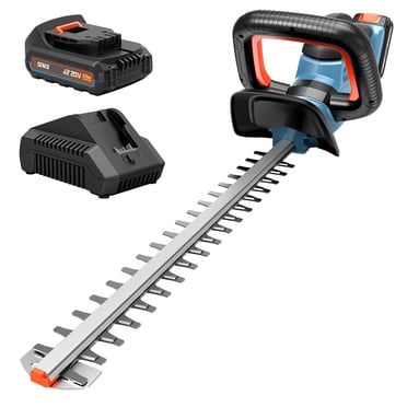 SENIX HTX2-M Taille-Haies à Batterie 18 Pouces 20V, Double Action, Capacité de Coupe 0,75 Pouces, avec Batterie 2,0ah et Chargeur Inclus, Sans Fil