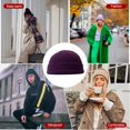 thumbnail image 3 of MesaSe Beanie Wool Fashion Keep Warm Fleeced Hat Multipurpose Winter Breathable Sports Caps, 3 of 6