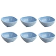 thumbnail image 1 of Lksixu 4 Inches Square Seasoning Plates 6 Boxed Wheats Straw Plates Sauces Plates Kitchen Gadgets, 1 of 6