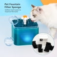 thumbnail image 3 of eccomum 4PCS Pet Fountain Filter Sponge Replacement Pet Fountain Foam Filter, 3 of 7
