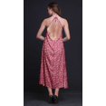thumbnail image 2 of Bimba Robe de Plage Longue Dos Nu à Col Licou Imprimée Florale pour Femmes Rayondress-Xx-Grand, 2 of 6