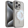 thumbnail image 1 of [PST] iPhone 16 Pro Max Case, Hybrid Silicone Matte Back Cover with Magnetic (MagSafe Compatible), 1 of 5