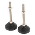thumbnail image 1 of GUOOL 2 Pcs Pieds de Nivellement de Meubles Réglables Niveleur Filetage M10x100mm Base 60mm 60-M10x100mm, 1 of 8
