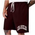 thumbnail image 1 of Diufon Men's Athletic Shorts Drawstring Waisted Outdoor Sport Shorts Spring Summer Hiking Shorts with Pockets, 1 of 4