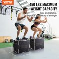 thumbnail image 2 of VEVOR 3 in 1 Plyometric Jump Box, 20/18/16 Inch Wooden Plyo Box, Platform & Jumping Agility Box, Anti-Slip Fitness Exercise Step Up Box, 2 of 9