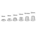 thumbnail image 4 of 4PCS Moyeux Hexagonaux de Roue pour RC 1:10 12mm RC Crawler 1,9 "2.2" Jantes 22mm Argent, 4 of 9