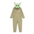 thumbnail image 1 of Star Wars The Mandalorian Grogu Hooded Union Suit-Large, 1 of 1