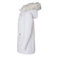 thumbnail image 4 of Women's Longer Length Plush Lined Puffer Coat, 4 of 7