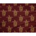 thumbnail image 4 of oneOone Polyester Lycra Fabric Turtle Block Printed Craft Fabric BTY 56 Inch Wide, 4 of 4