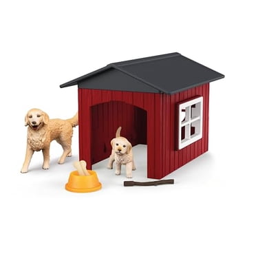 Schleich Dog Kennel Plastic Playset