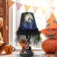 thumbnail image 4 of Halloween Table Lampe Bureau Décoration Allument LED Lune Lampe de Table Figure Pompon Résine Modèle Jouet, 4 of 8
