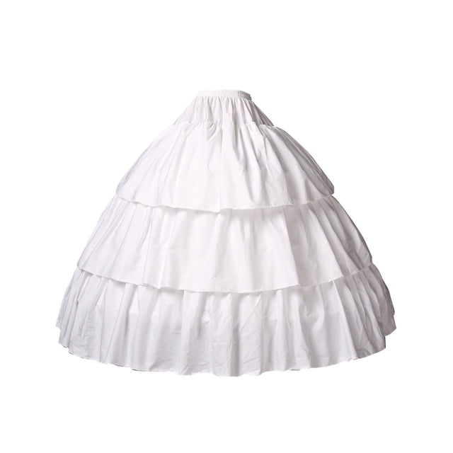 BEAUTELICATE Jupon pour Filles 100 % Coton Crinoline Jupon pour Enfants Robe à Fleurs Combinaisons