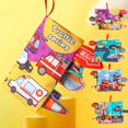 thumbnail image 1 of Feltree Interactive Chewable Cloth Book with Sound and Soft Tails for Baby Early Learning - Tearproof Sensory Toy, 1 of 8