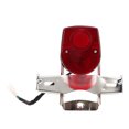 thumbnail image 1 of Feu Arrière avec Support de Plaque, Feu Arrière de Moto avec Support de Plaque de Moto Feux Arrière de Moto avec Plaque d'Immatriculation Adaptée à la Perfection, 1 of 14