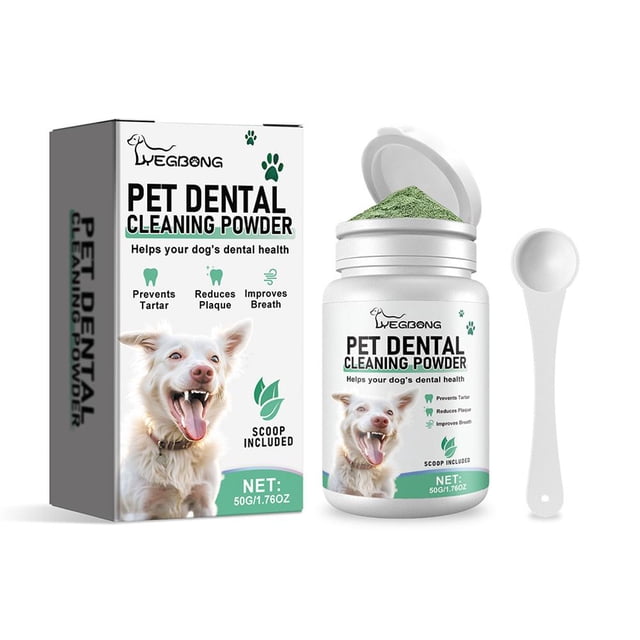 .Teeth-Cleaning Powder For Dogs Dental Cleaning Powder For Pets 2024