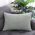 thumbnail image 2 of Unique Bargains Soft Corduroy Corn Striped Decorative Throw Pillow Cover, 2 of 9