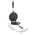 thumbnail image 3 of Non-Stick Egg Roll Maker & Waffle Press for Crepes, Ice Cream Cones, and Desserts - Aluminum Alloy Baking Mold, 3 of 6