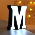 thumbnail image 3 of RKSTN Night Light Creative LED Letter Lights Night Light Plastic English Letters Light Lamp Decor Led Lights, 3 of 5