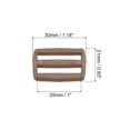 thumbnail image 2 of Unique Bargains Olive Green Tri-Glide Slide Buckles Webbing Strap Fastener (100 Pack), 2 of 5