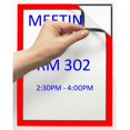 thumbnail image 1 of Tarifold P18620 Magneto Display Frames with Magnetic Back, Red - Letter Size, 1 of 1