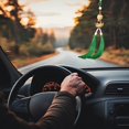 thumbnail image 1 of TopLLC Car Pendant With Sand Auspicious Clouds Rearview Mirror Tassel Pendant Plastics trailer, 1 of 6