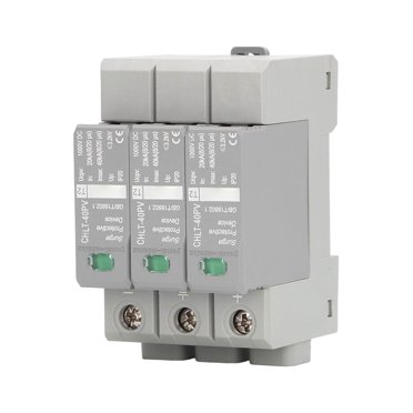 Dispositif de Surtension Photovoltaïque, Dispositif de Protection contre les Surtensions Matériau PC Stable 3P pour Résidence