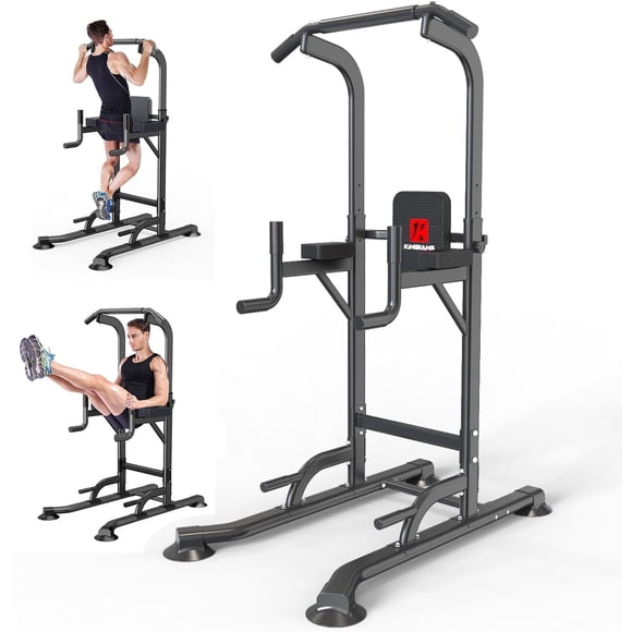 K KingkangPower Tower Dip Station Workout equipment Pull up Bar for Home Gym Adjustable Height Strength Training Fitness Excercise equipment
